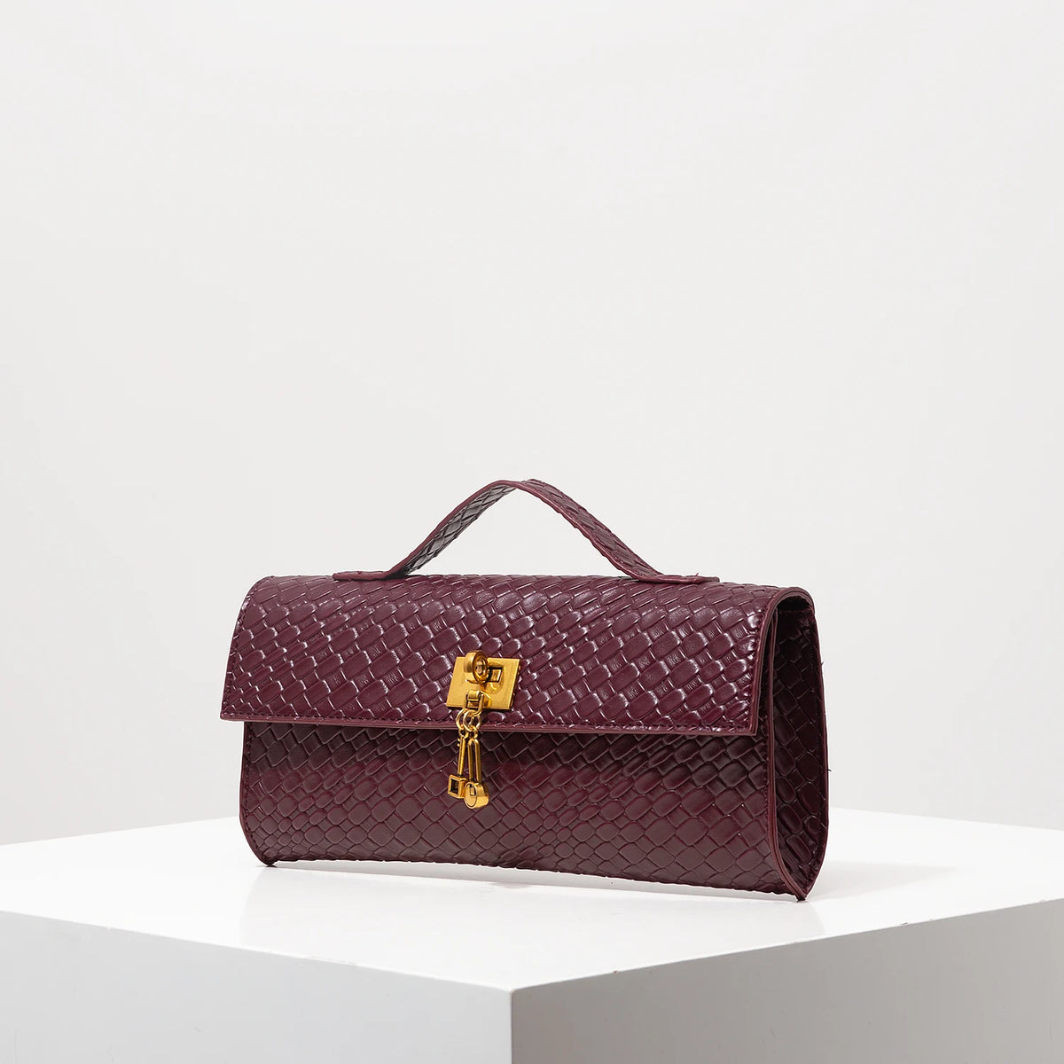 Burgundy Vintage Purse for Women