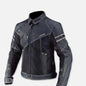 KOMINE JK006 Breathable Denim Mesh Motorcycle Jacket