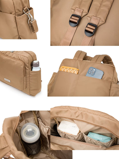 Soboba Waterproof Polyester Diaper Backpack for Babies