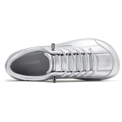 HOBIBEAR Unisex Barefoot Wide Toe Sneakers Artificial Leather