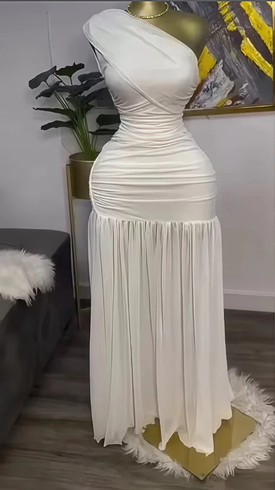 Elegant Off Shoulder Maxi Dress for Women