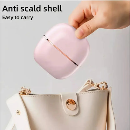Mini Rechargeable Hair Straightener Brush Portable