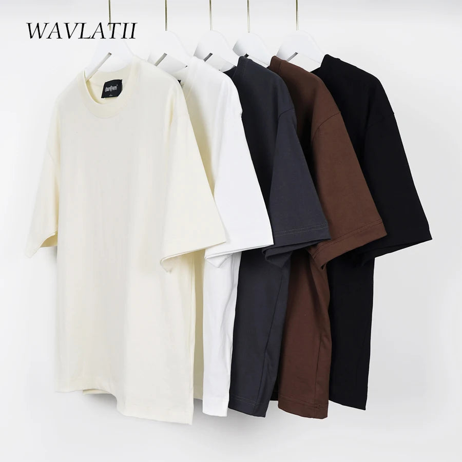 Brown Oversized Summer T-Shirt for Women and Men