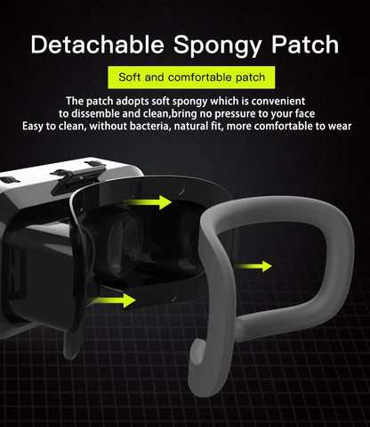 3D Virtual Reality Glasses Headset for Smartphones