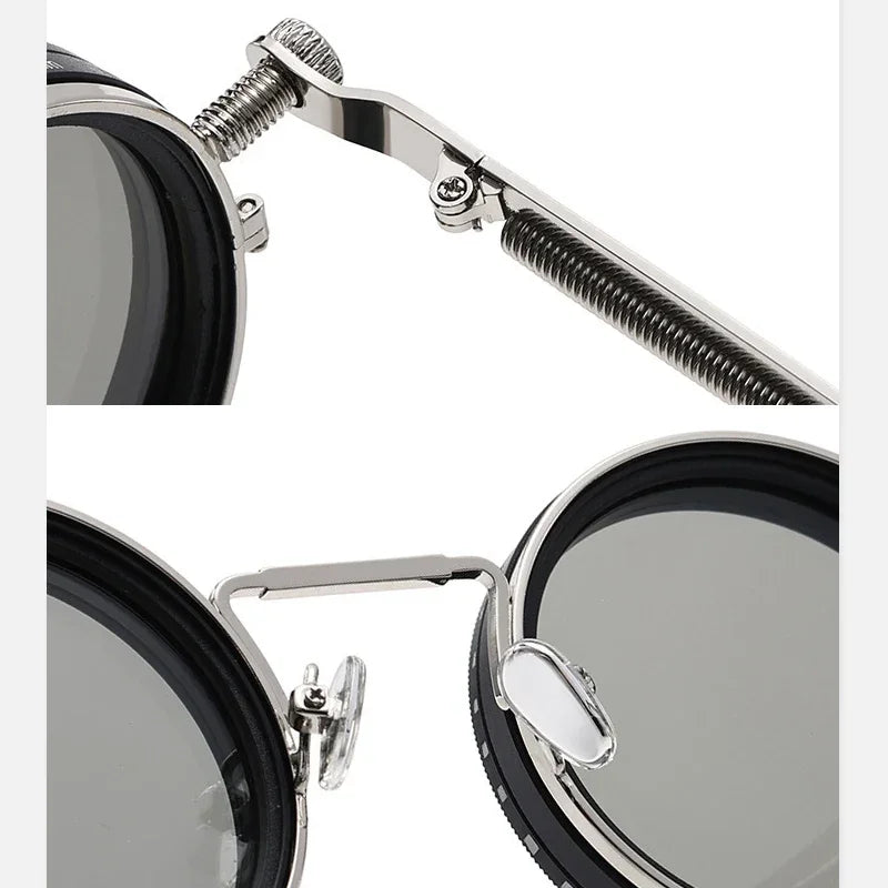 Polarized Round Sunglasses for Outdoor Use