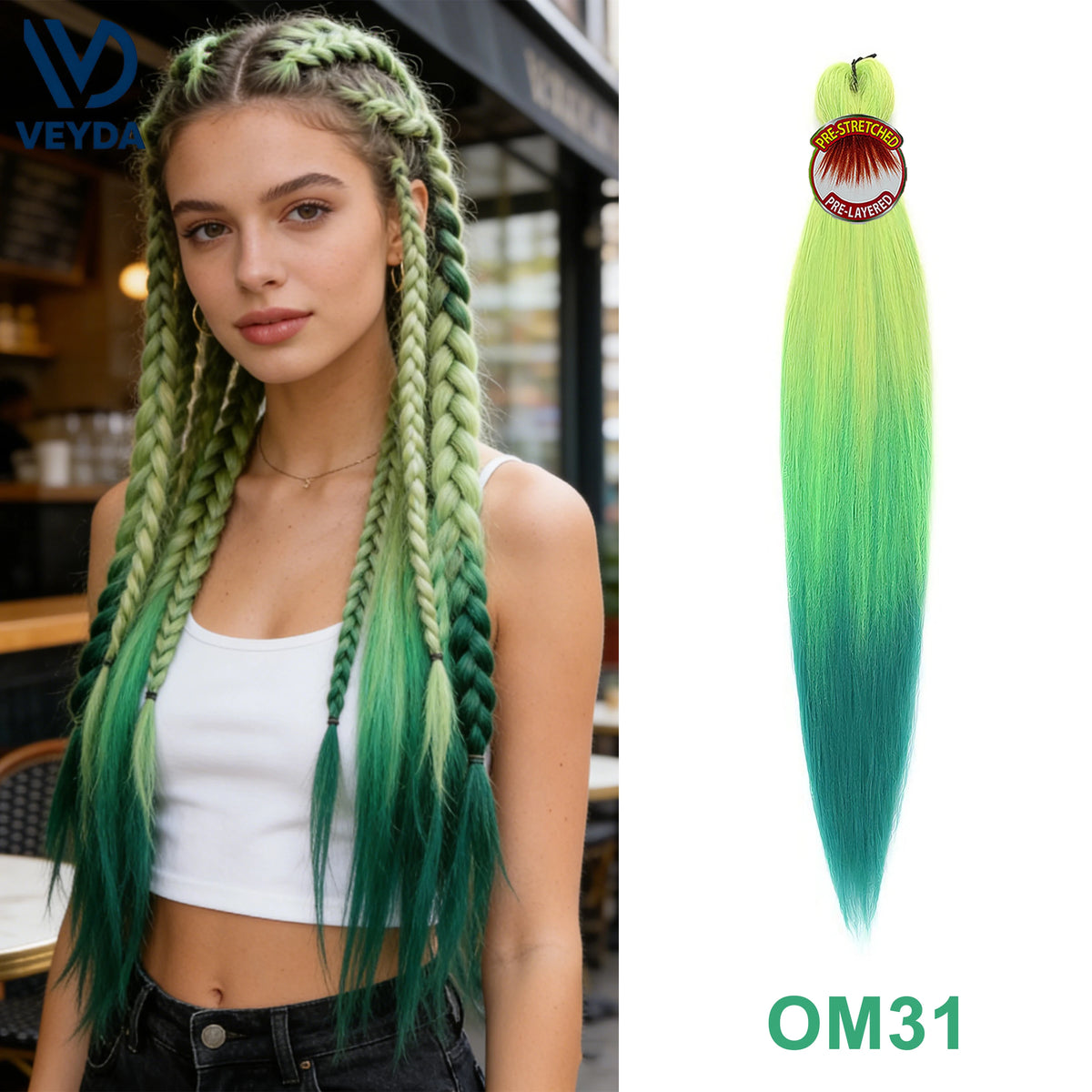 26 Inch Kanekalon Jumbo Box Crochet Hair Extensions