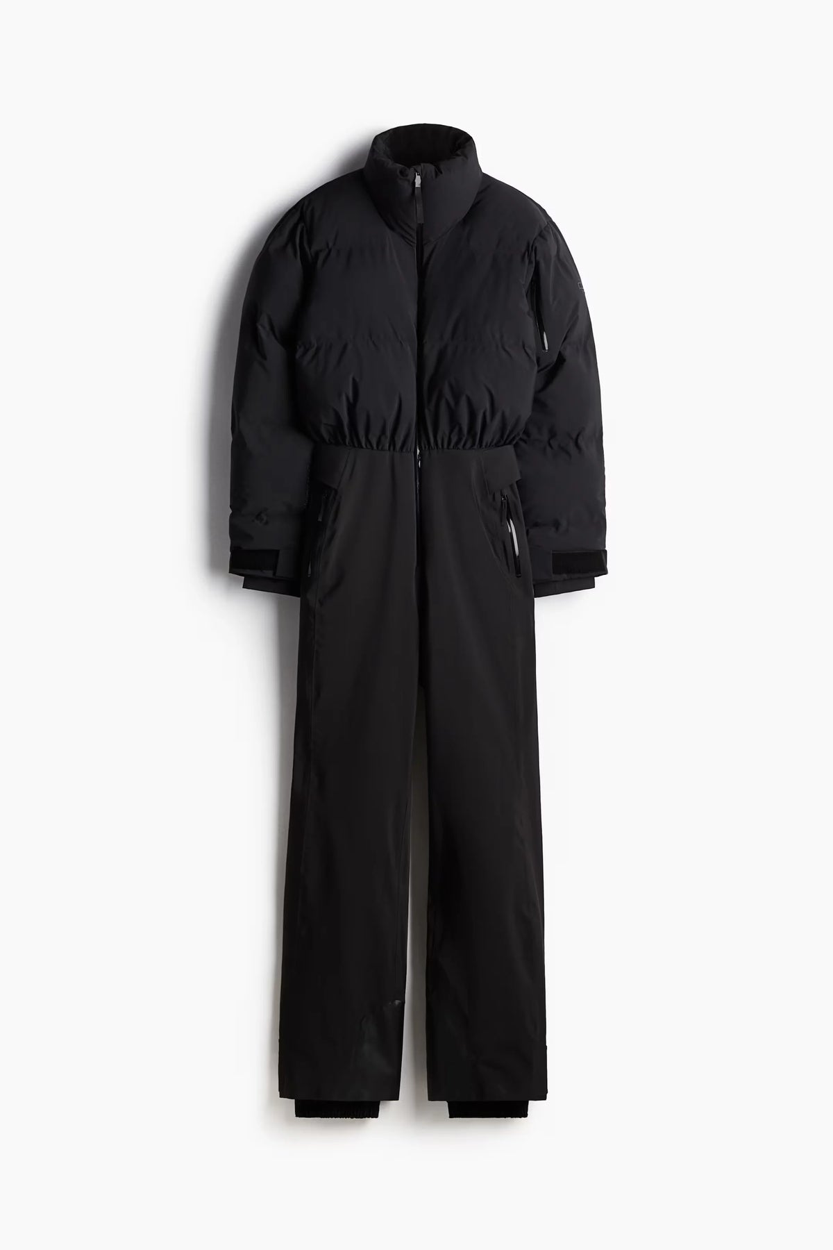 Casual Fur-Trimmed Hooded Ski Suit Women Warm Jumpsuit