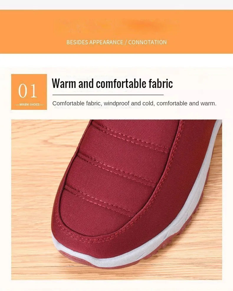 Men's Cotton Casual Ankle Boots for Winter