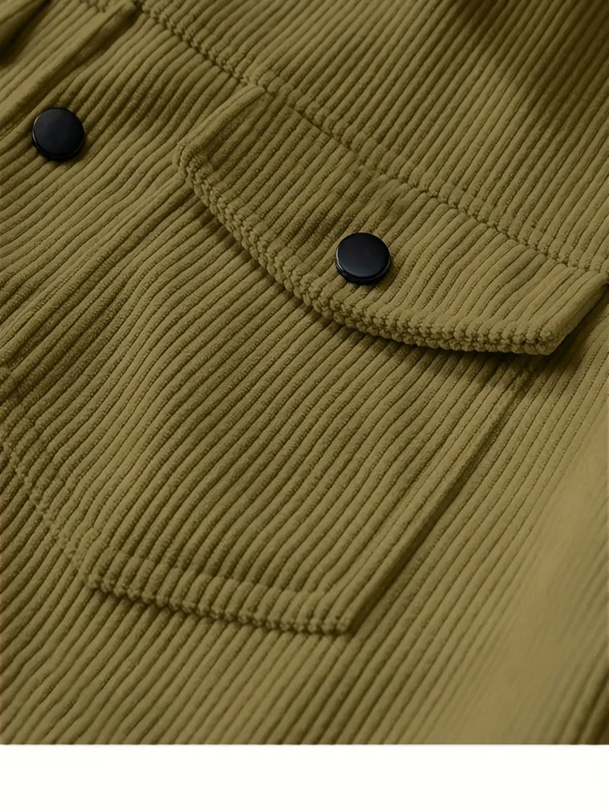 Autumn Corduroy Jacket for Men in Casual Style