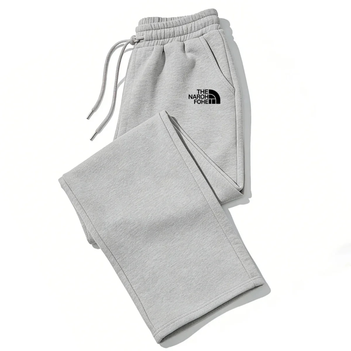 Womens Fleece Straight Leg Joggers Casual Pants