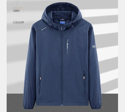 Men's UV Protection Quick Dry Windbreaker Jacket