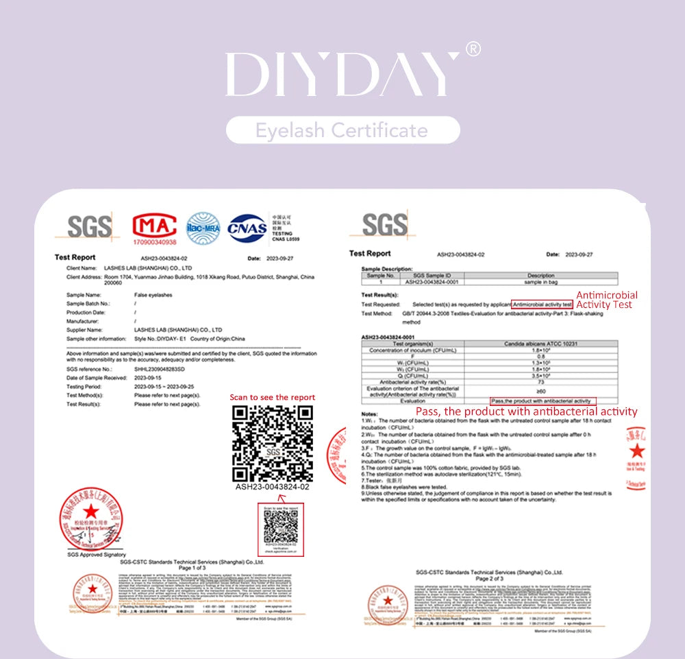 DIYDAY W Shape Eyelash Extensions Natural Soft Synthetic Hair