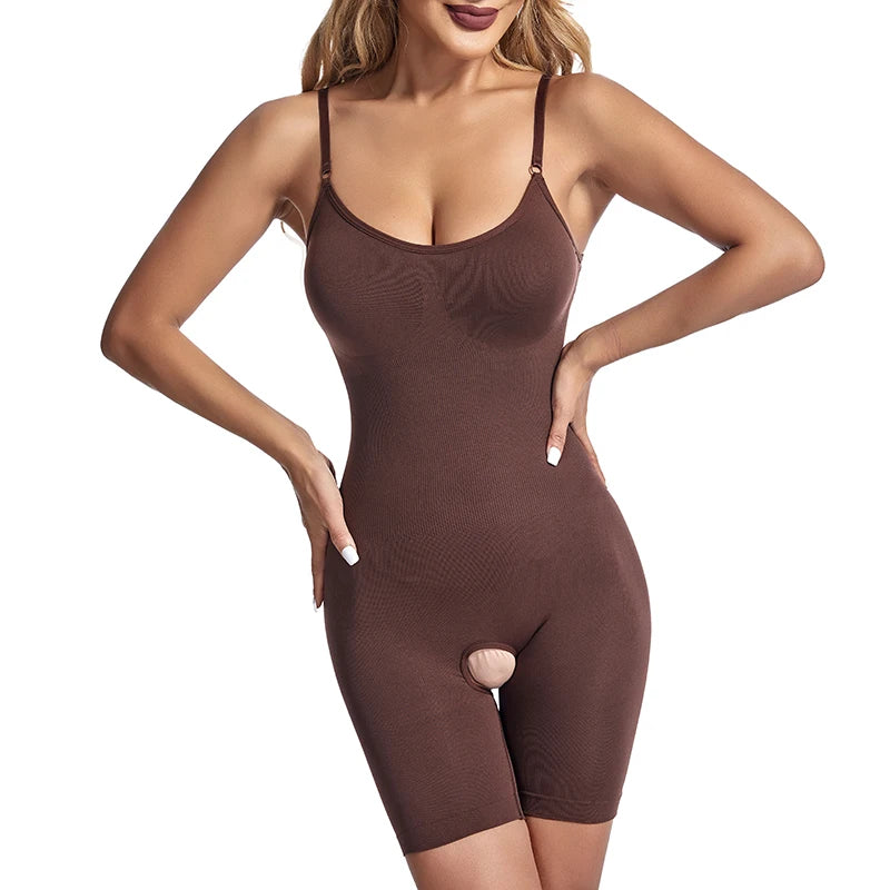 Women Seamless Compression Bodysuit Shapewear