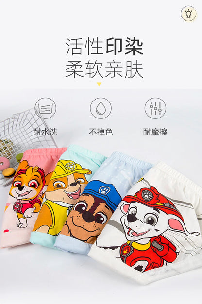 3PCS Cotton Paw Patrol Boys Underpants Set