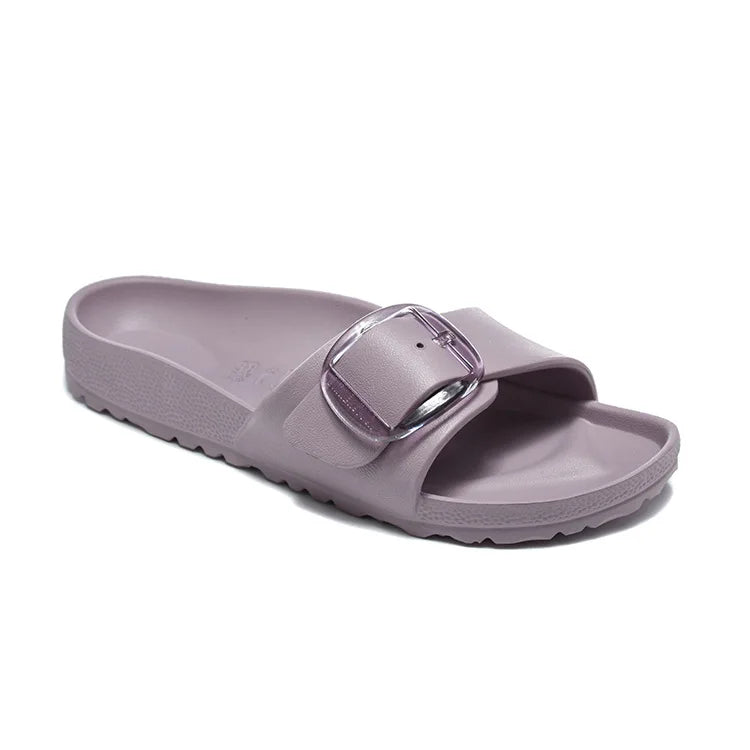 EVA Flat Sandals with One Strap for Women