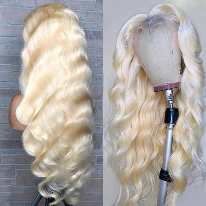 360 Lace Frontal Wig Honey Blonde Body Wave Human Hair
