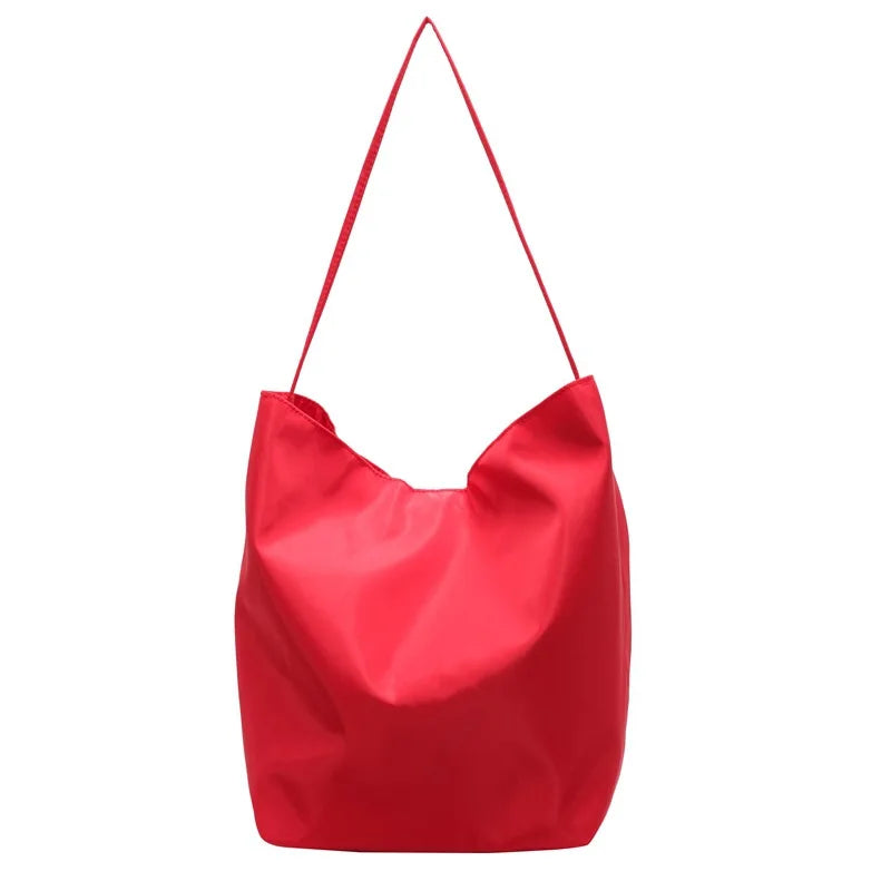 Large Capacity Nylon Tote Shoulder Bag for Women