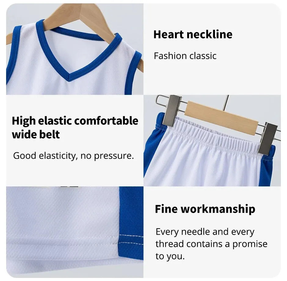 Children's Quick-Drying Sports Suit Casual Mixed Color Set