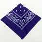 Unisex Polyester Paisley Bandana Hair Wrap