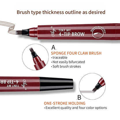 Waterproof Microblading Eyebrow Pencil Five Colors