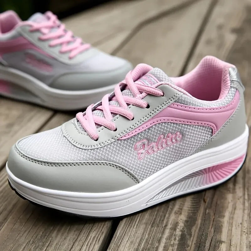 Women Vulcanized Sneakers Shoes Blatform Plus Size