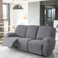 Soft Polyester Recliner Sofa Cover Solid Color