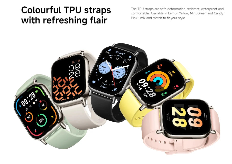 Redmi Watch 5 Lite 1.96 Inch AMOLED Display