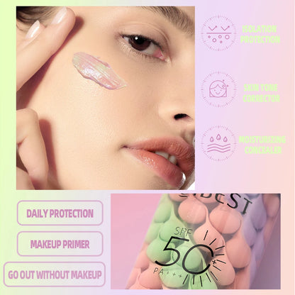 Qibest Three-Color Cream Concealer