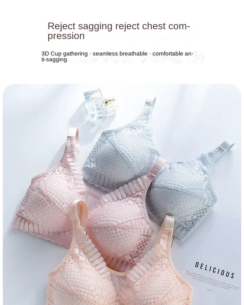 Front Button Nursing Bra for Comfortable Breastfeeding