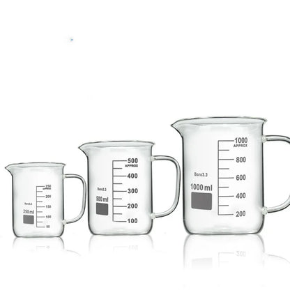 Glass Measuring Cup With Handle Heat-resistant 50-1000ml