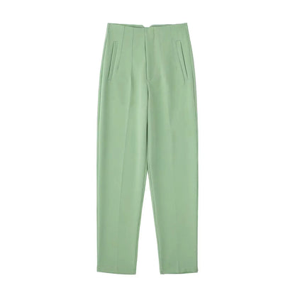 Koekop High Waist Pencil Trousers for Women