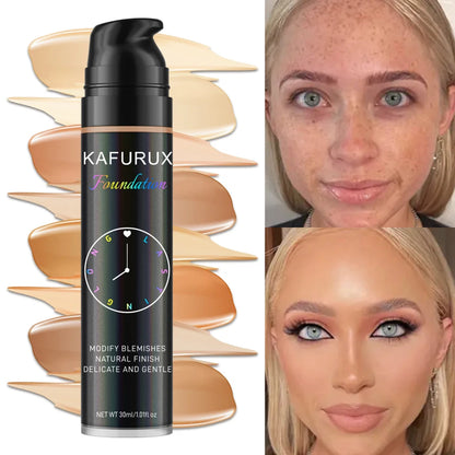 8 Color Liquid Foundation Makeup Set Waterproof Concealer
