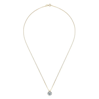 Moissanite Pendant Necklace 925 Sterling Silver Women