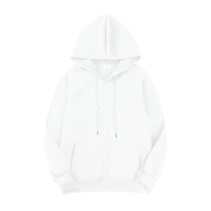Men's Casual Long Sleeve Zipper Hoodie Jacket