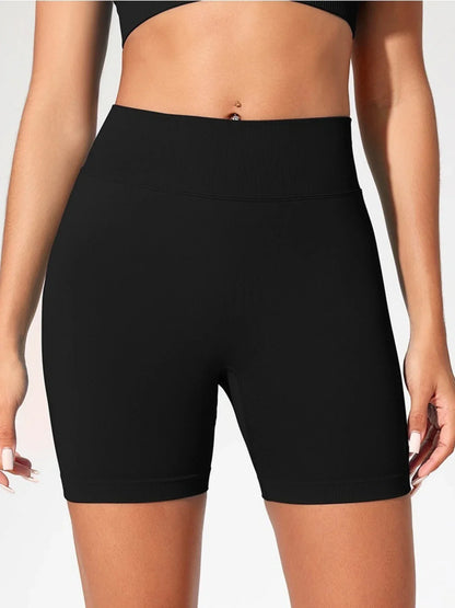 High Waist Seamless Gym Shorts for Women