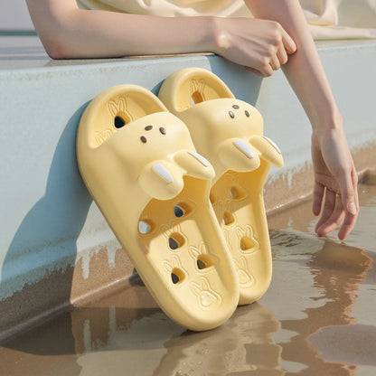 Cartoon Women Non-Slip EVA Bathroom Slippers