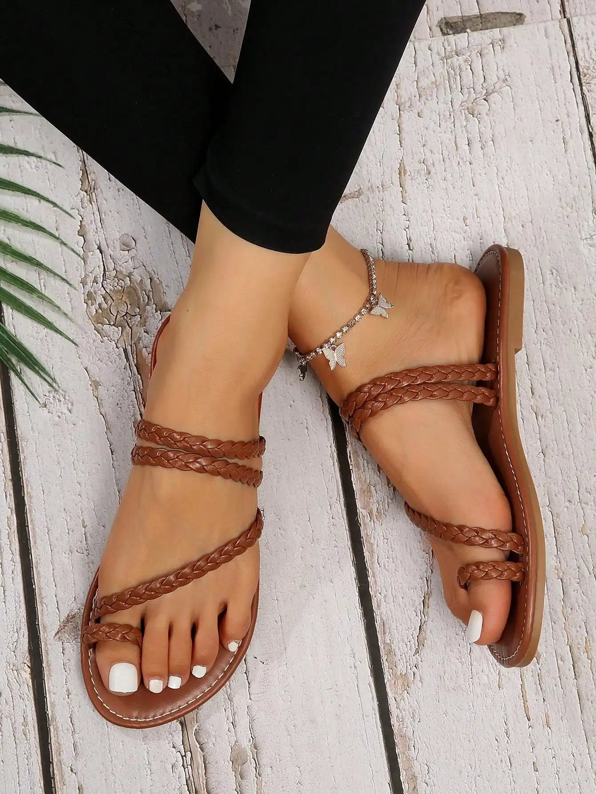 Women's Flat Soft-soled Non-slip Sandals for Summer