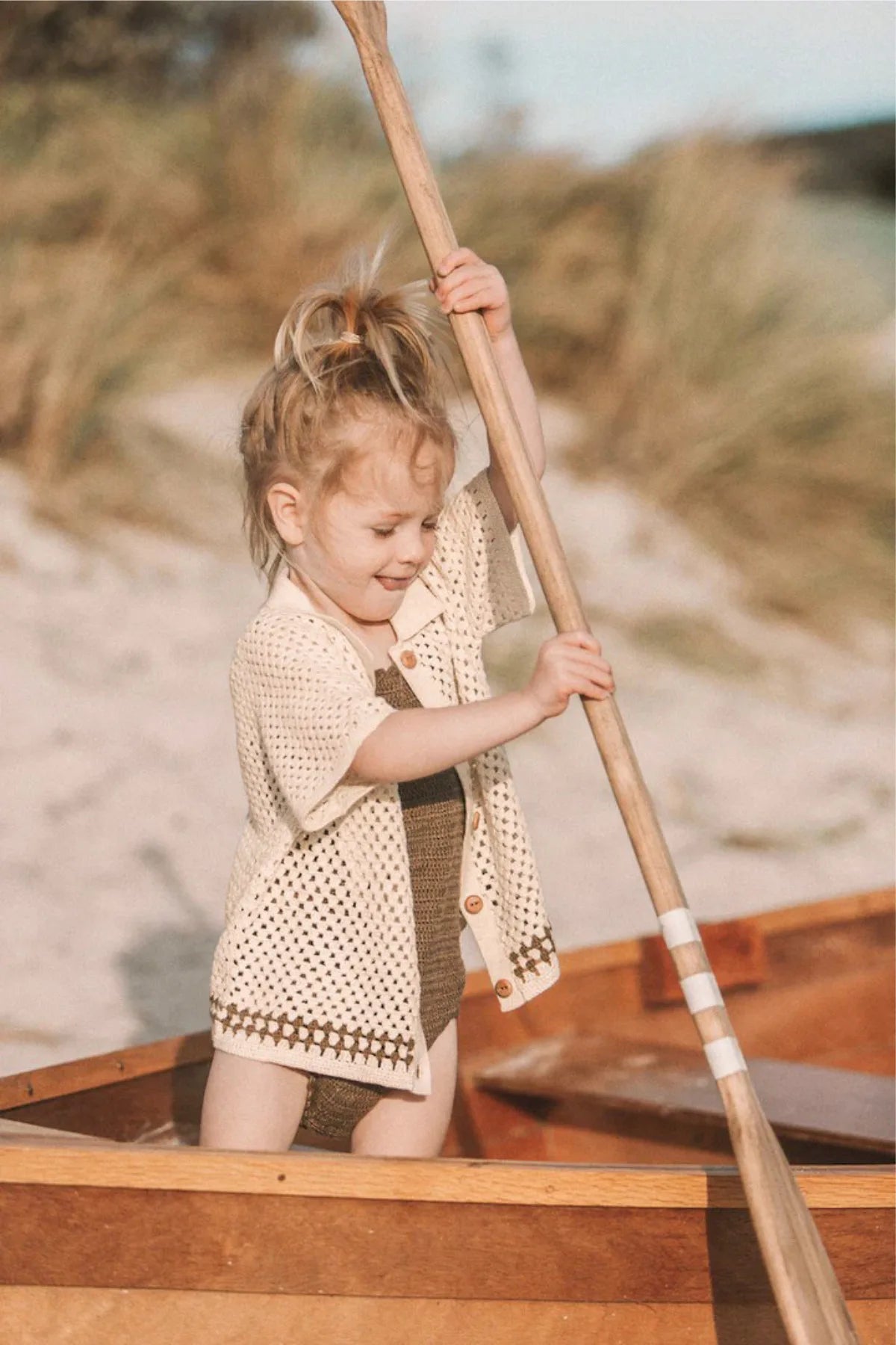 DGUKYM Summer Baby Knitted Sweater Cardigan Set