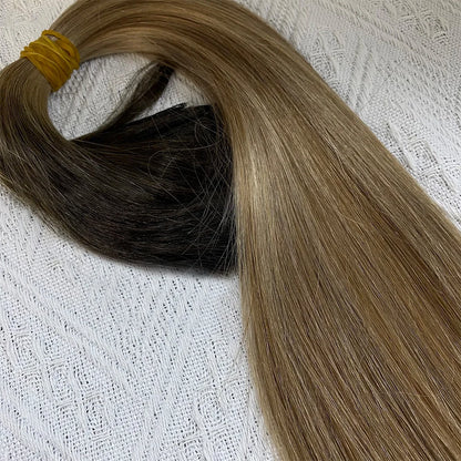 Micro Ring Ombre Human Hair Extensions 18-30 Inches