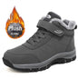 Men's Winter Ankle Snow Boots with Plush Lining