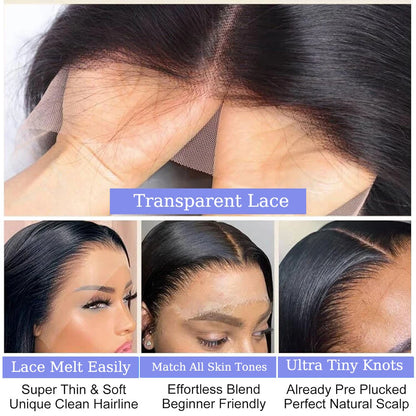 Vietnamese Bone Straight Bob Human Hair Wig 12 14 Inch