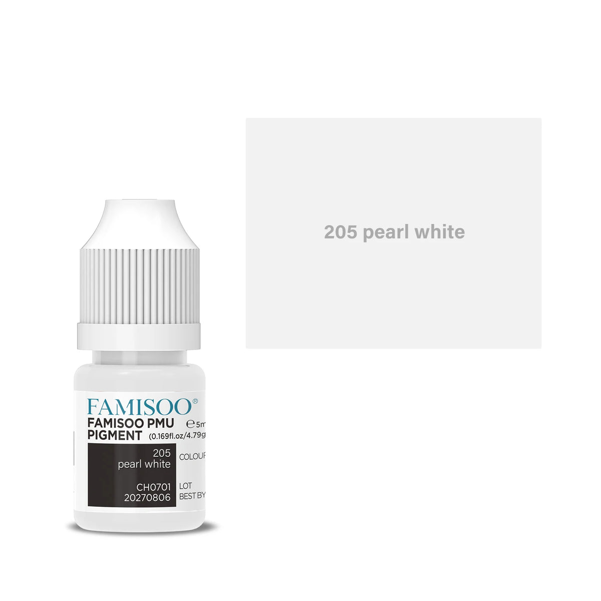 FAMISOO 5ML Permanent Makeup Pigment for Lips and Eyebrows