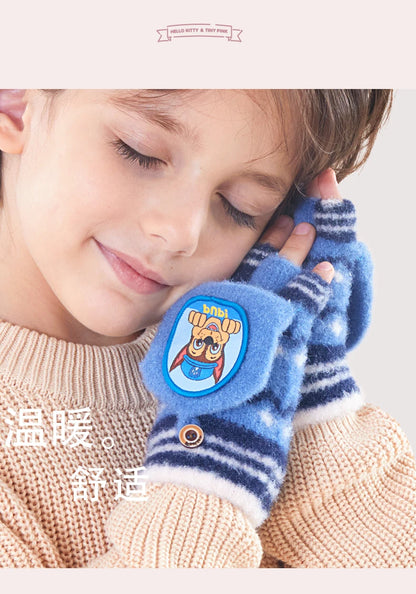 Paw Patrol Winter Gloves for Kids Unisex Polyester