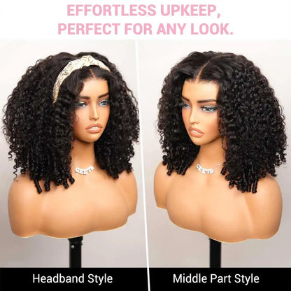Burmese Curly Human Hair Wig 28 Inch Transparent Lace