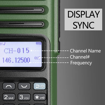 BaoFeng M-13 PRO V2 High Power Multi Band Walkie Talkie