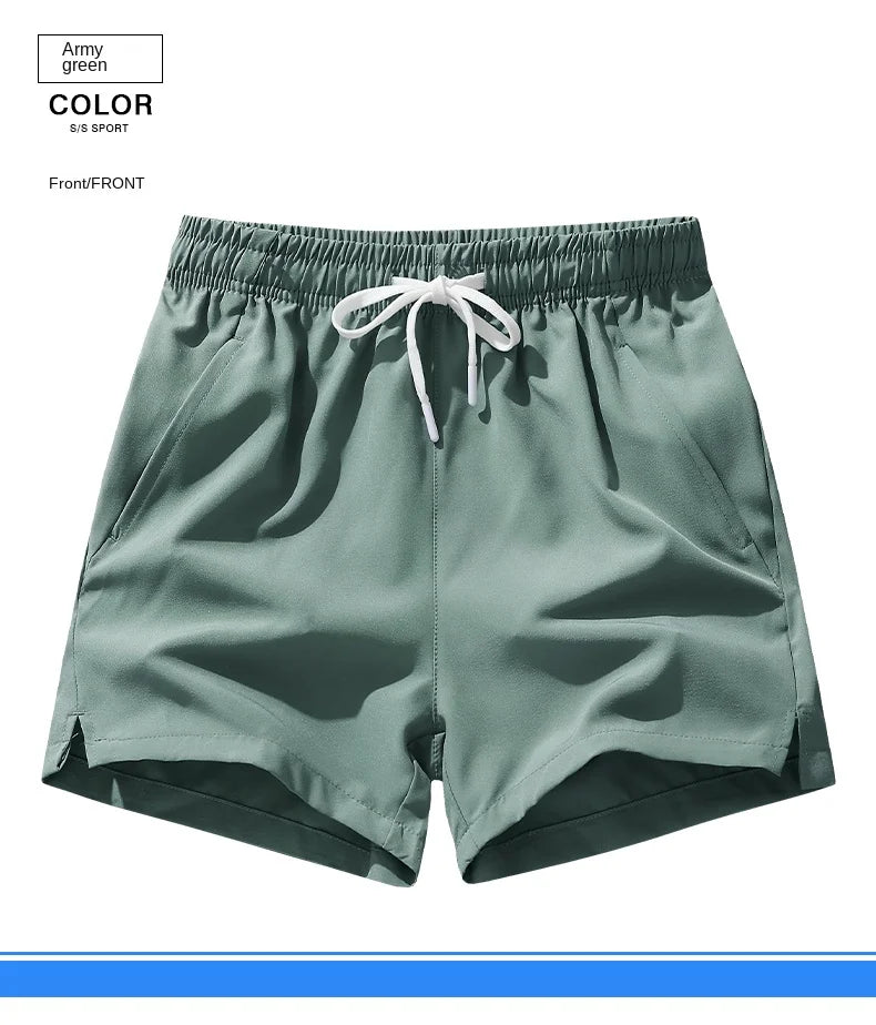 Men's Quick Dry Polyester Running Shorts