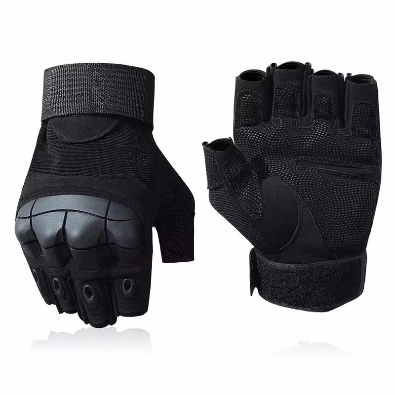 Tactical Touch Screen Motorcycle Gloves Black Green Brown