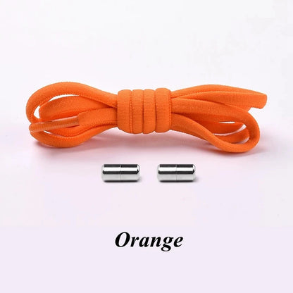 Round Elastic No Tie Shoelaces for Kids and Adults