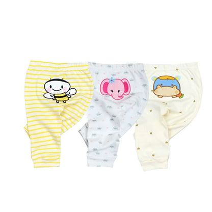 Cartoon Cotton Baby Pants for Boys and Girls