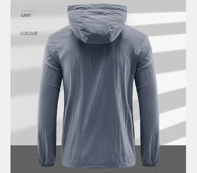 Men's UV Protection Quick Dry Windbreaker Jacket